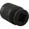 Dynamic 1" Drive Deep Socket, Black Phosphate, Tools 1-9/16" X 1" Drive, 6 Point Deep Length D025550 - alternate 3
